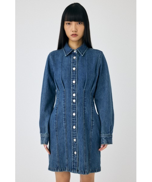 MOUSSY（マウジー） ワンピース WAIST TUCK MINI ドレス : ZOZOTOWN