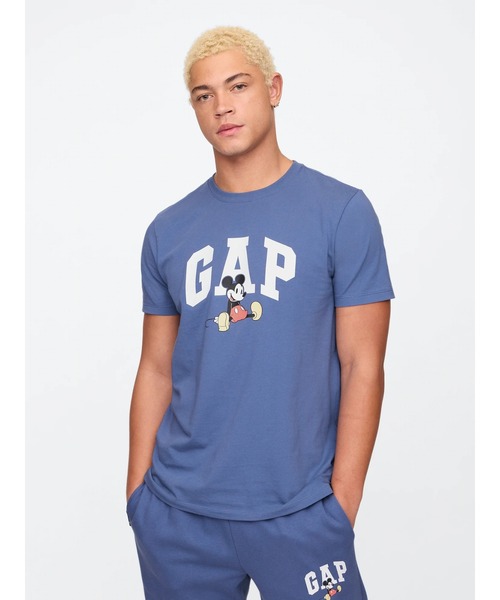 GAP tシャツ Gap × ディズニー ミッキーマウス GAPロゴTシャツ