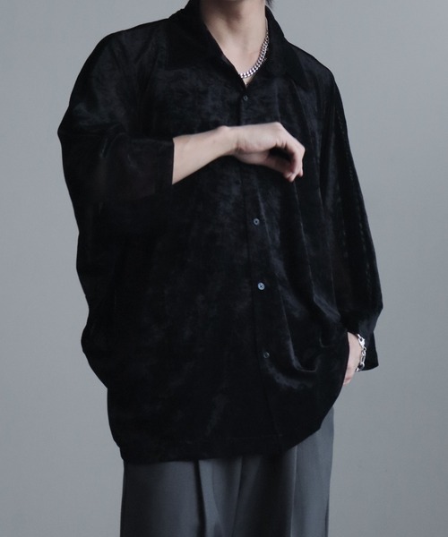 welise（ウェライズ） シャツ 「welise/ウェライズ」リッチベルベット