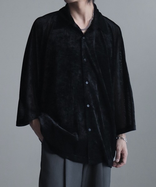 welise（ウェライズ） シャツ 「welise/ウェライズ」リッチベルベット
