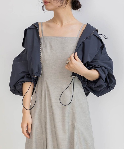 RANDA（ランダ） ワンピース カップインバックリボンキャミワンピース