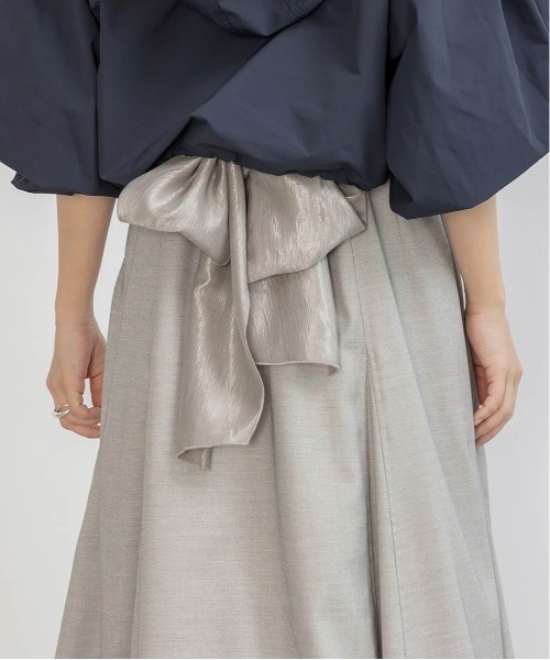 RANDA（ランダ） ワンピース カップインバックリボンキャミワンピース