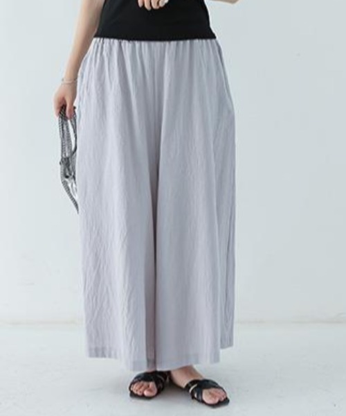 M,&KYOKO   キュロットスカート おとなのキュロットスカート SML（222-077-5） | 型紙専門店 patako