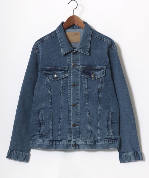 Hanes デニムジャケット gジャン Hanes/へインズ 3rd-TYPE DENIM