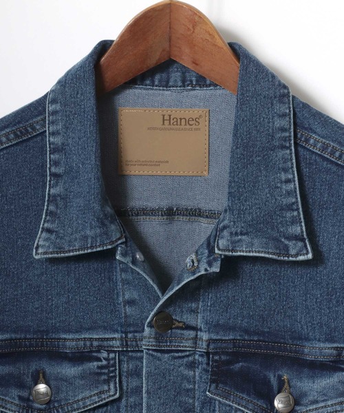 Hanes（ヘインズ） デニムジャケット gジャン メンズ レディース