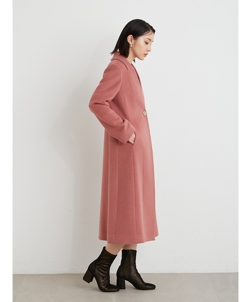 LILY BROWN（リリーブラウン） ノーカラーコート 1 ブラウン