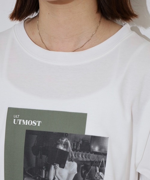tシャツ hunch コンパクトスムース　フォトTシャツ レディース hunch tシャツ コンパクトスムース フォトTシャツ レディース