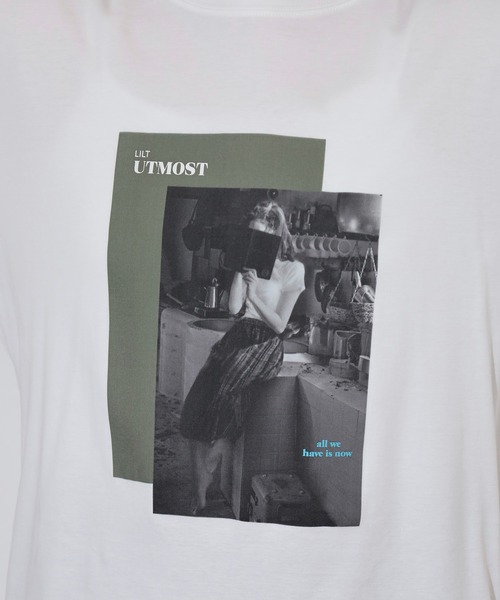 tシャツ hunch コンパクトスムース　フォトTシャツ レディース hunch tシャツ コンパクトスムース フォトTシャツ レディース