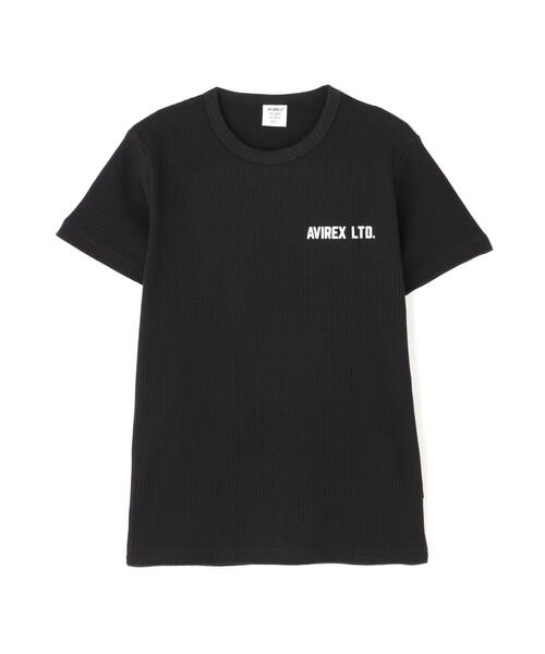 国内発送【AVIREX】ワッフル クルーネック 半袖Tシャツ AVIREX tシャツ 「WEB&DEPOT限定」WAFFLE CREWNECK T-SHIRT