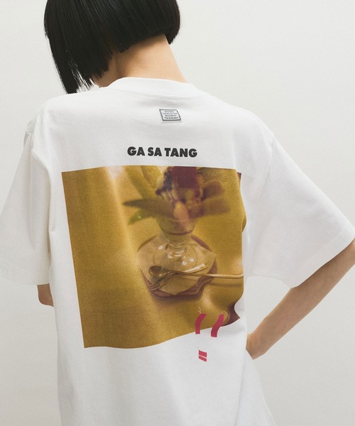 TANG TANG アダムエロペ　Tシャツ TANG tシャツ 「TANG for ADAM ET ROPE'」別注GASATANG