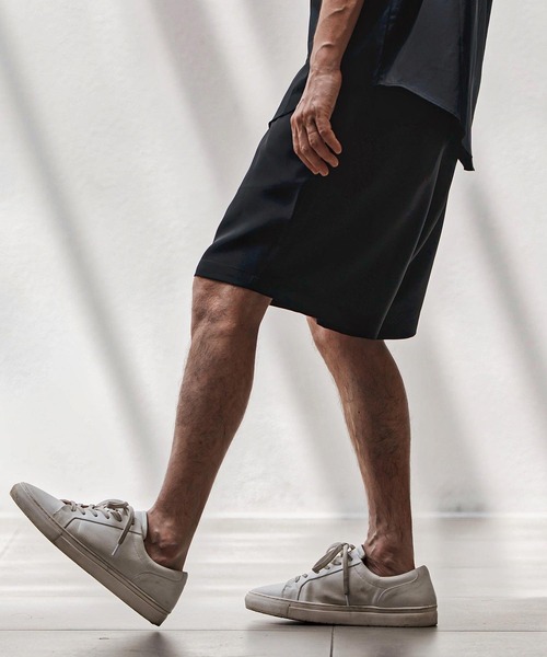 CAMBIO（カンビオ） パンツ mp13677-ストレッチタックショートパンツ