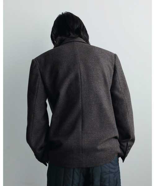 anuke（アンヌーク） ジャケット テーラードジャケット Herringbone