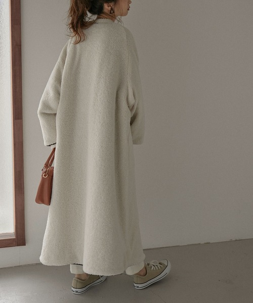 「Fashion Letter」 コート M アイボリー レディース_画像8