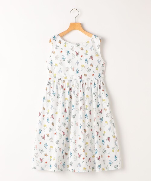 SHIPS ワンピース KIDS:140〜150cm / フラワー ノースリーブ