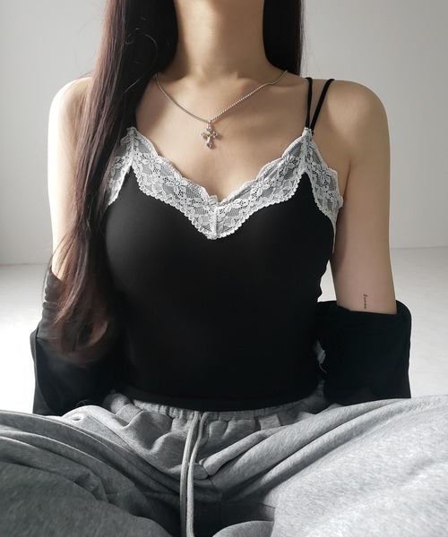 me+em select（ミームセレクト） キャミソール : ZOZOTOWN Yahoo!店