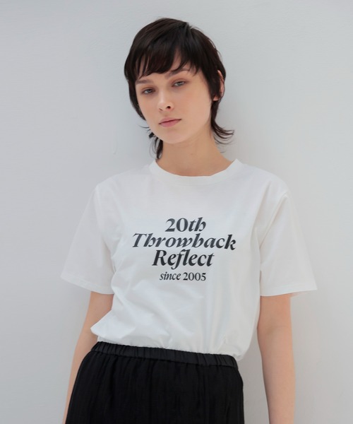 tシャツ throwback T-shirt(スローバック半袖Tシャツ) レディース