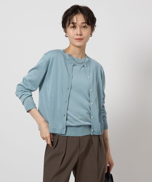 green label relaxing（グリーンレーベルリラクシング） カーディガン