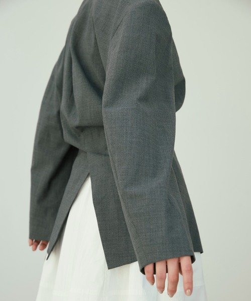 JOSE MOON（ジョゼムーン） テーラードジャケット FREE グレー