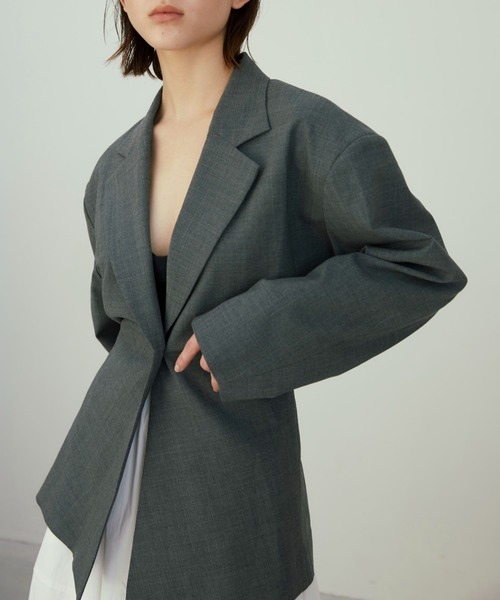 JOSE MOON（ジョゼムーン） テーラードジャケット FREE グレー