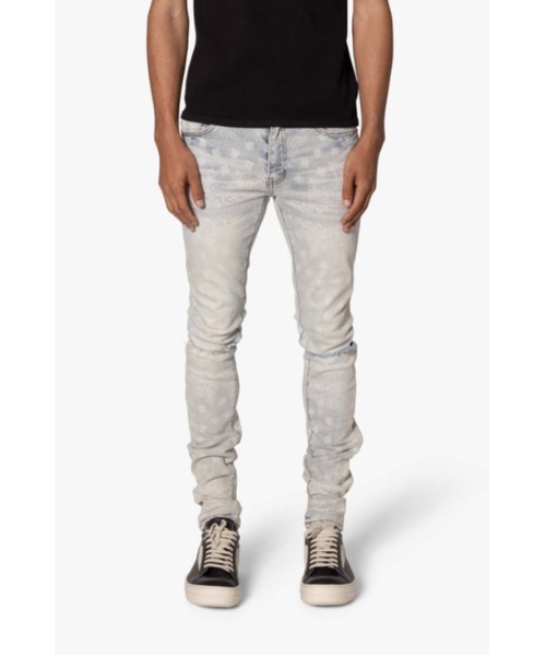 mnml（ミニマル） ジーンズ 「mnml」X696 PAISLEY PATTERNED SKINNY