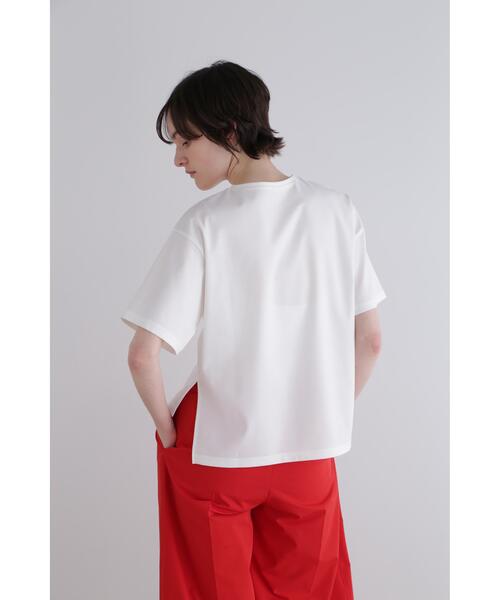 LE PHIL ホワイト 半袖Tシャツ サイズF LE PHIL（ル フィル） tシャツ パーフェクトTコンパクトポンチ