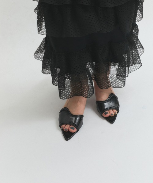 ADAM ET ROPÉ アダムエロペ　フリルスカート　新品 ADAM ET ROPE' スカート シアーフリルスカート : ZOZOTOWN Yahoo