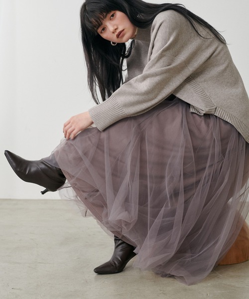 LARUTA（ラルータ） スカート 「LARUTA」ボリュームチュールスカート