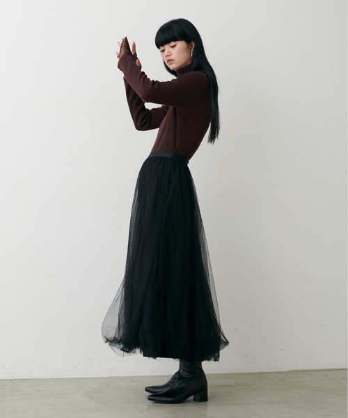 LARUTA（ラルータ） スカート 「LARUTA」ボリュームチュールスカート