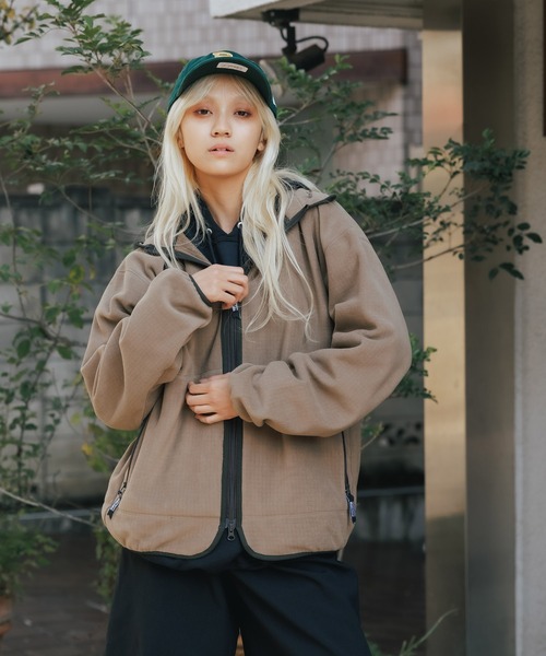 WILD THINGS（ワイルドシングス） ジップアップブルゾン L ブラック