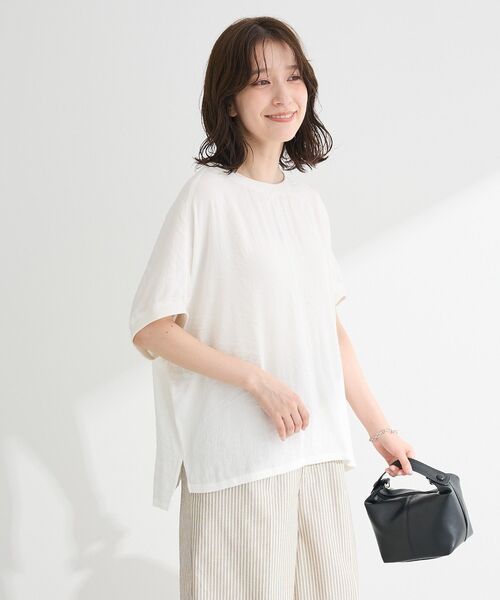 Green Parks（グリーンパークス） tシャツ Tブラウスドルマンスリーブ