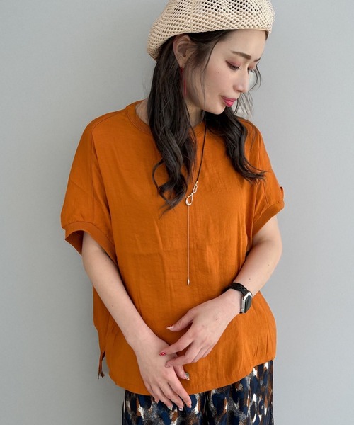 Green Parks（グリーンパークス） tシャツ Tブラウスドルマンスリーブ