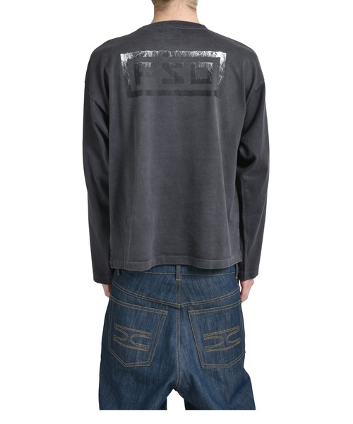 FORSOMEONE（フォーサムワン） tシャツ SPIRAL TEE LS メンズ