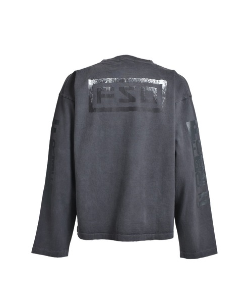 FORSOMEONE（フォーサムワン） tシャツ SPIRAL TEE LS メンズ