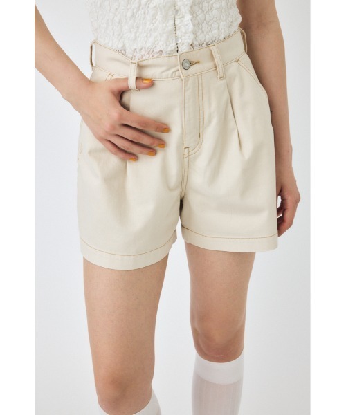 MOUSSY ジーンズ デニム デニムパンツ DENIM TUCK ショート