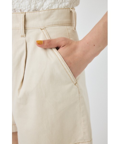 MOUSSY ジーンズ デニム デニムパンツ DENIM TUCK ショート