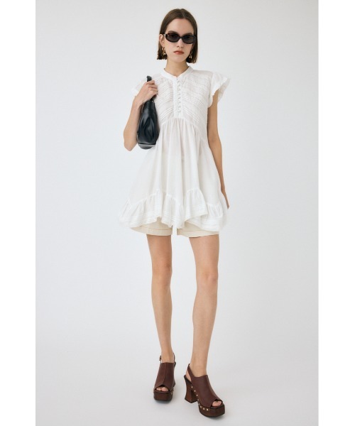 moussy - ぐでたん BICOLOR LINE ZIP ブラウス（シャツ/ブラウス）｜MOUSSY