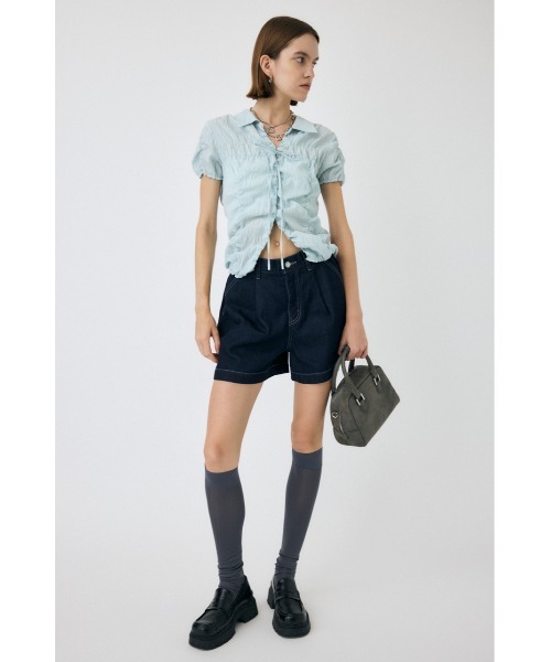 【新品未使用】moussy WIDE DENIM SHORT パンツ MOUSSY WIDE DENIM SHORT パンツ 1 - メルカリ