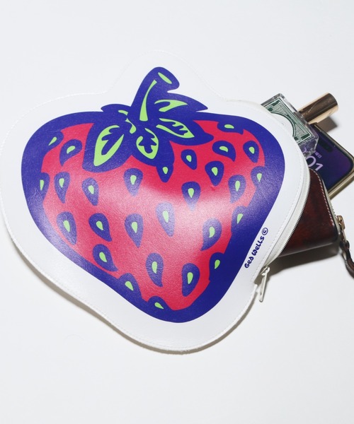 【新作•希少】ネイタルデザイン　NATALDSIGN  小物入れ　ポーチにもなる natal design（ネイタルデザイン） ポーチ STRAWBERRY PORCH L メンズ