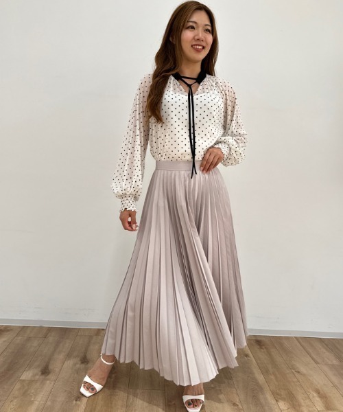 PINKY&DIANNE（ピンキー アンド ダイアン） スカート ドライタフタ