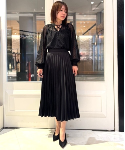 PINKY&DIANNE（ピンキー アンド ダイアン） スカート ドライタフタ