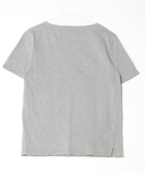 「URBAN RESEARCH」 刺繍半袖Tシャツ 38 グレー メンズ