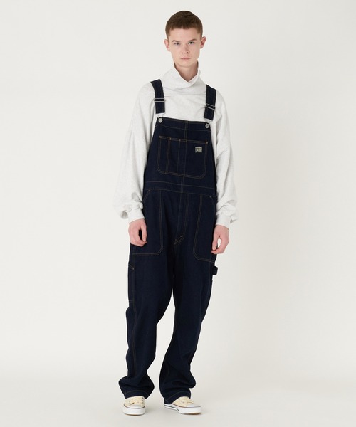 Levi's デニムオーバーオール Levi's 「Levi's」 デニムオーバーオール L ダークインディゴ