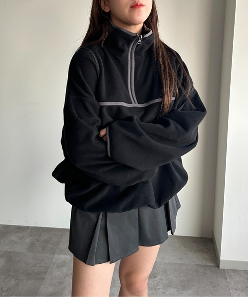 「apres jour mignon」 ブルゾン X-LARGE ブラック レディース_画像9