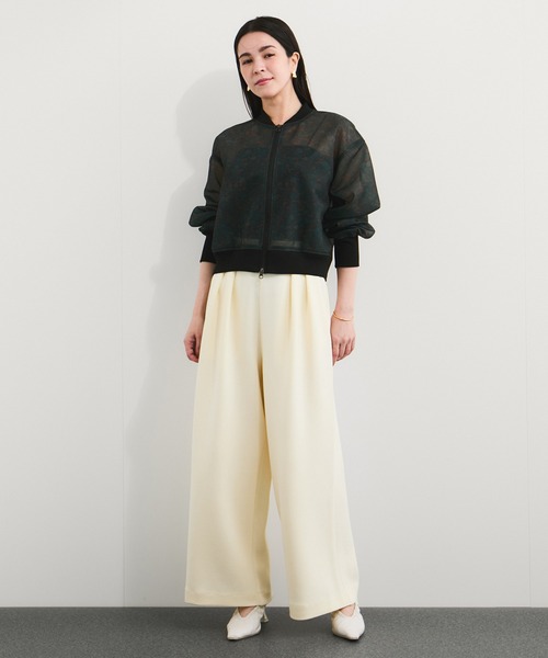 タグ付き新品 アダムエロペ ハイウエストワイドパンツ ADAM ET ROPÉ FEMME(アダム エ ロペ ファム) / ハイウエスト