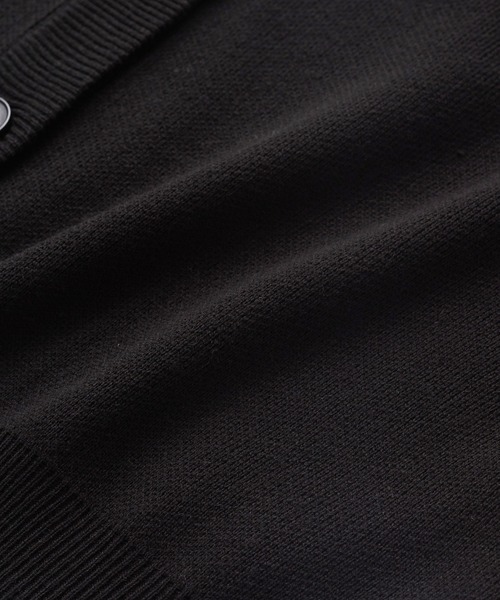 「SETUP7」 「MAISON BREEZE」ニットカーディガン FREE ブラック レディース_画像4