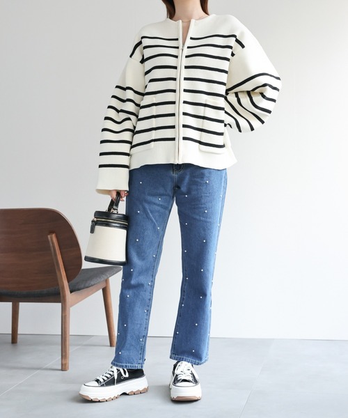 「sakishimatokyo」 デニムパンツ MEDIUM ブルー レディース