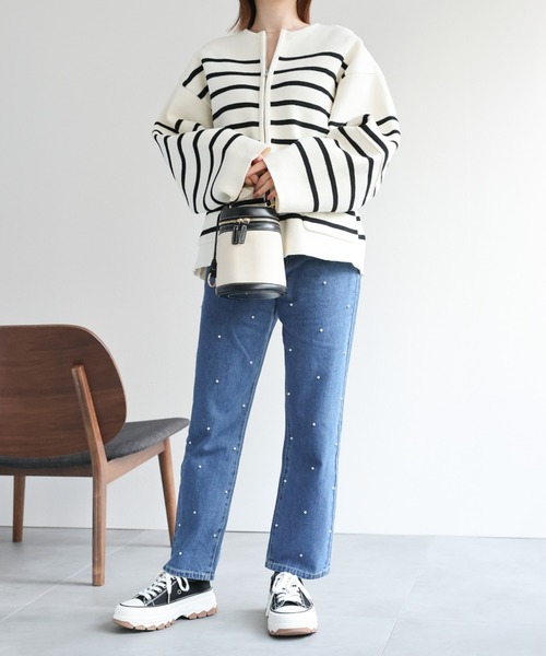 「sakishimatokyo」 デニムパンツ MEDIUM ブルー レディース