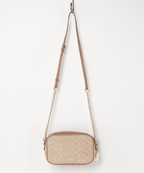 COACH ベージュ ショルダーバック COACH ショルダーバッグ ベージュ