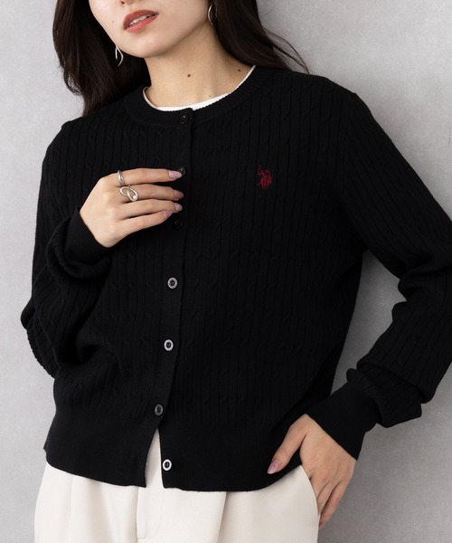 U.S. POLO ASSN.（ユーエスポロアッスン） カーディガン 「U.S. POLO 