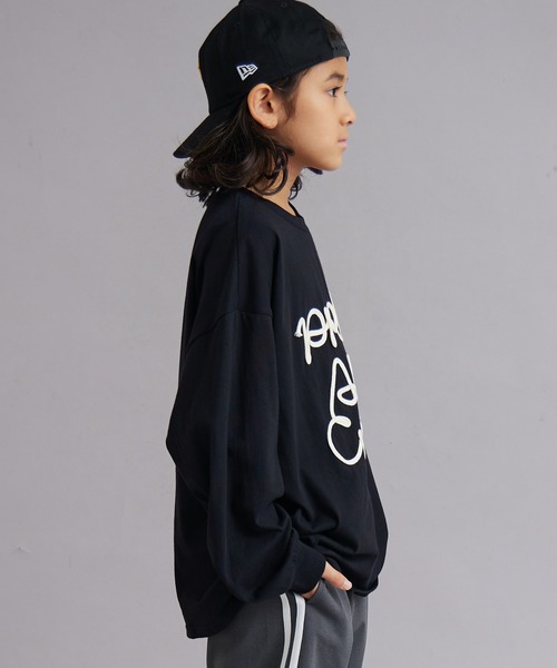 PAIRMANON STREET tシャツ 「綿100%」コード 刺繍 長袖 Tシャツ